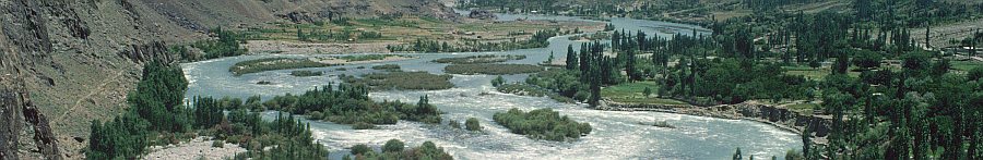 The Gilgit river near Phander